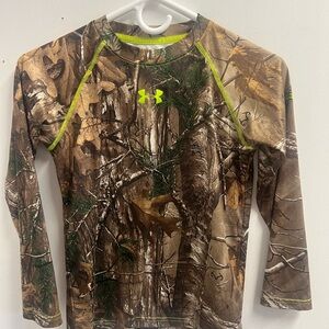 Under Armour Kids Camouflage Long Sleeve Shirt